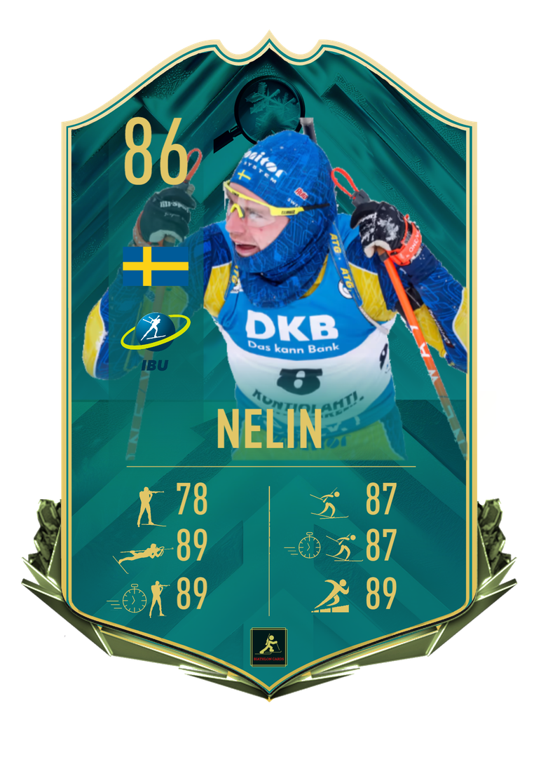 Jesper Nelin - Should be Watched for 2023/2024 Season - Biathlon Cards